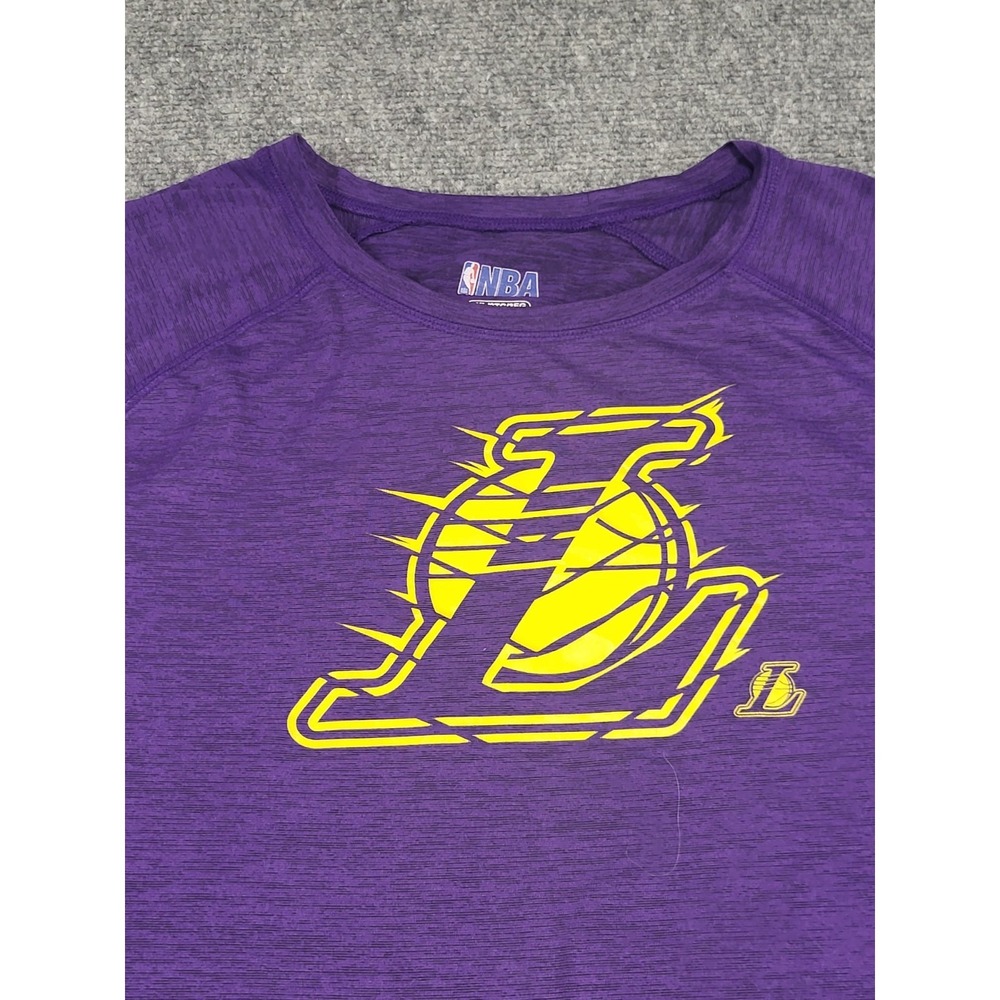 UNK NBA LOS ANGELES LAKERS TSHIRT ACTIVEWEAR PURPLE SIZE XXX-LARGE (3XL) - Picture 4 of 12